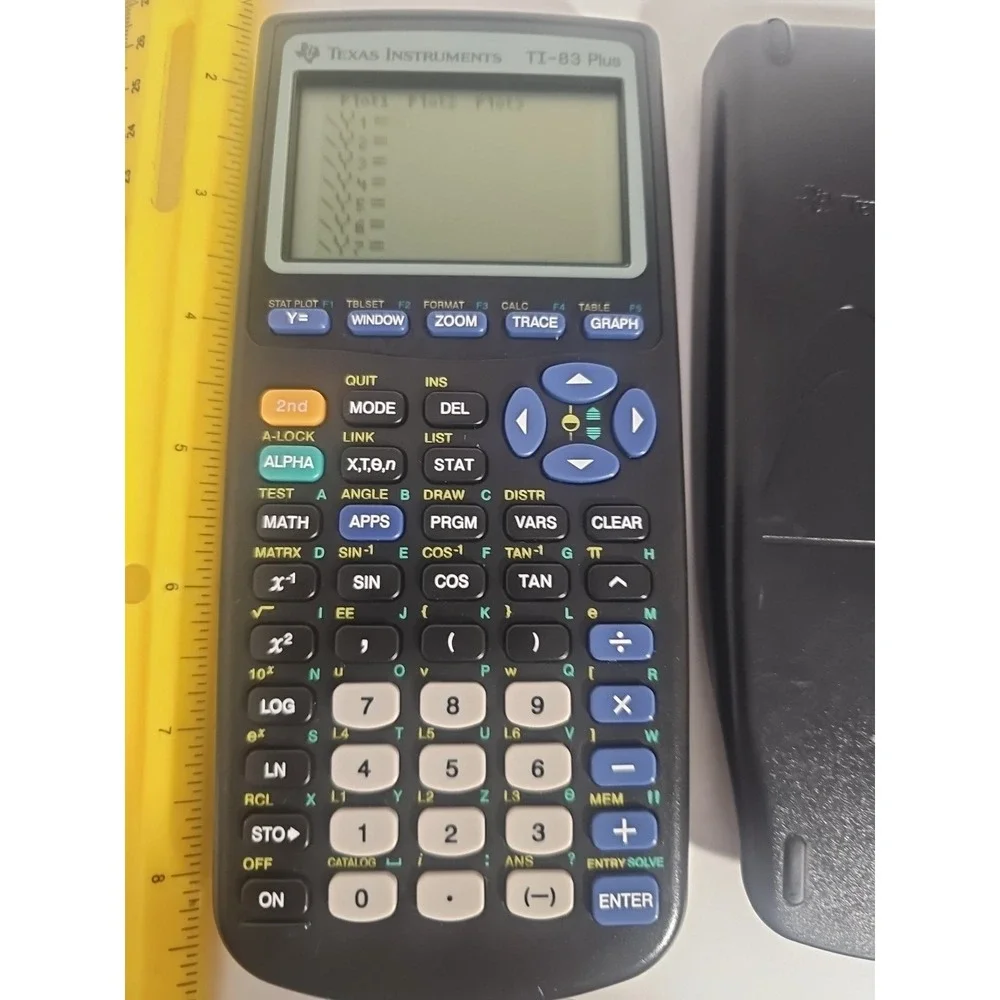 Texas Instruments TI-83 Plus Graphing Calculator - Black (83PL/TBL/1L1/A)